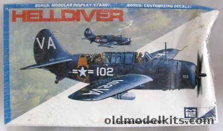 MPC 1/72 Curtis Helldiver SB2C, 7011-70 plastic model kit